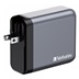 VERBATIM GaN Nabíječka do sítě GNC-140, 140W, 3x USB-C, 1x USB