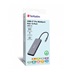 VERBATIM Hub USB-C Pro Multiport 14 Port, 5x USB-A, 2x USB-C, 2x HDMI, 1xVGA, RJ45, 3.5mm Jack audio, microSD/SD, šedá