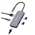 VERBATIM Hub USB-C Pro Multiport 5 Port, 2x USB 3.2, 1x USB-C, HDMI, RJ45, šedá