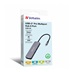 VERBATIM Hub USB-C Pro Multiport 8 Port, 3x USB 3.2, 1x USB-C, 2xHDMI, microSD/SD, šedá