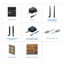 Teltonika RUTM11 Průmyslový LTE Wi-Fi Router, GNSS