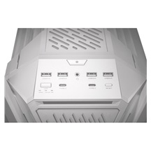 ASUS case ROG HYPERION (GR701) WHITE, Mid Tower, průhledná bočnice, bílá
