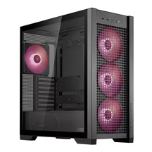 ASUS case TUF GAMING CASE (GT302) TG, Mid Tower, 4x 140mm ARGB Fan, černá