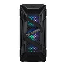 ASUS case TUF GAMING GT301 BLACK AURA, ATX Tower, černá, bez zdroje