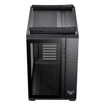 ASUS case TUF GAMING GT502 PLUS, Mid Tower, průhledná bočnice, 4x 120mm ARGB Fan, černá
