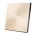ASUS DVD ZenDrive SDRW-08U8M-U GOLD, External Slim DVD-RW, zlatá