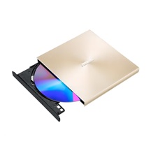 ASUS DVD ZenDrive SDRW-08U8M-U GOLD, External Slim DVD-RW, zlatá