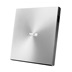 ASUS DVD ZenDrive SDRW-08U8M-U SILVER, External Slim DVD-RW, stříbrná