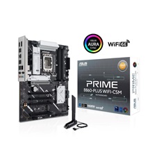 ASUS MB Sc LGA1851 PRIME B860-PLUS WIFI, Intel B860, 4xDDR5, 1xDP, 1xHDMI, WiFi, ATX
