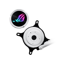 ASUS vodní chladič CPU AIO ROG STRIX LC III 360 ARGB WHITE, 3x120mm, LGA1851, AM5