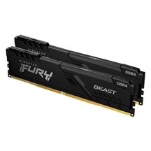 KINGSTON DIMM DDR4 64GB (Kit of 2) 3600MT/s CL18 FURY Beast Černá