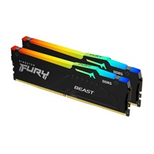 KINGSTON DIMM DDR5 64GB (Kit of 2) 5200MT/s CL36 FURY Beast RGB EXPO