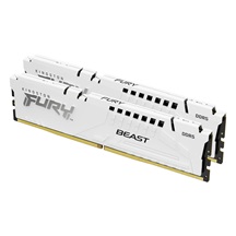 KINGSTON DIMM DDR5 64GB (Kit of 2) 6000MT/s CL30 ECC FURY Beast EXPO Bílá