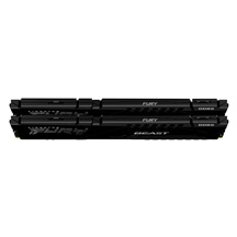 KINGSTON DIMM DDR5 64GB (Kit of 2) 6000MT/s CL30 ECC FURY Beast XMP Černá