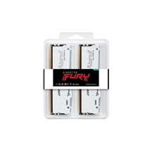 KINGSTON DIMM DDR5 64GB (Kit of 2) 6000MT/s CL30 Non-ECC FURY Beast RGB EXPO, Bílá