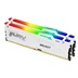 KINGSTON DIMM DDR5 64GB (Kit of 2) 6000MT/s CL36 FURY Beast Bílá RGB EXPO