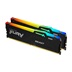 KINGSTON DIMM DDR5 64GB (Kit of 2) 6000MT/s CL36 FURY Beast RGB EXPO