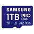 Samsung micro SDXC karta 1TB PRO Plus + USB adaptér