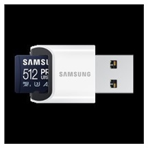 Samsung micro SDXC 512GB PRO Ultimate + USB adaptér