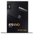 SSD 2,5" Samsung 870 EVO SATA III-2000GB