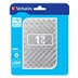 VERBATIM Externí HDD 1TB Store 'n' Go Portable Hard Drive USB 3.0, Silver GEN II