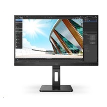 AOC MT IPS LCD WLED 27" Q27P2Q - IPS panel, 2560x1440, D-Sub, HDMI, DP, USB, repro, pivot