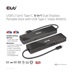 Club 3D Dokovací stanice USB-C 6v1, 1xHDMI, 1xUSB-C PD 100W, 2x USB, 1xRJ45, černá