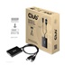 Club3D Adaptér aktivní DisplayPort na Dual Link DVI-D, USB napájení, 60cm, HDCP off, pro Apple Cinema displeje