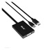 Club3D Adaptér aktivní DisplayPort na Dual Link DVI-D, USB napájení, 60cm, HDCP off, pro Apple Cinema displeje