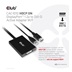Club3D Adaptér aktivní DisplayPort na Dual Link DVI-D, USB napájení, 60cm, HDCP ON