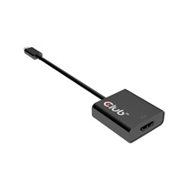 Club3D Adaptér aktivní USB 3.1 typ C na HDMI 2.0 UHD 4K60Hz HDR, 17cm