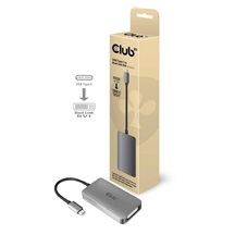Club3D Adaptér aktivní USB Type C na DVI-I Dual Link, HDCP on