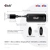 Club3D Adaptér HDMI + Micro USB na DisplayPort 4K120Hz/8K30Hz, Active Adapter M/F