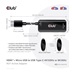 Club3D Adaptér HDMI + Micro USB na USB-C 4K120Hz/8K30Hz, Active Adapter M/F