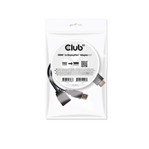Club3D Adaptér HDMI 1.4 na DisplayPort 1.1 (M/F), USB napájení, 18cm