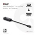 Club3D Adaptér miniDP 1.4 na HDMI, 4K120Hz nebo 8K60Hz HDR10+, M/F, 9cm