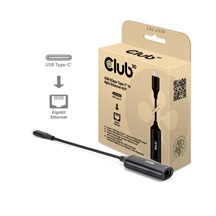 Club3D Adaptér USB-C na RJ45, 5Gb, 24cm