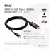 Club3D aktivní kabel HDMI na USB-C, 4K60Hz, 1.8m, M/M