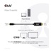 Club3D aktivní kabel HDMI na USB-C, 4K60Hz, 1.8m, M/M