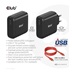 Club3D cestovní nabíječka 100W GAN technologie, USB-IF TID certified, USB Type-C, Power Delivery(PD) 3.0 Support