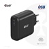 Club3D cestovní nabíječka 100W GAN technologie, USB-IF TID certified, USB Type-C, Power Delivery(PD) 3.0 Support
