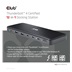 Club3D Dokovací stanice USB-C 12v1, 1xDP, 1xHDMI, 2xUSB-C, 4xUSB, 1xRJ45, černá