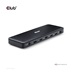 Club3D Dokovací stanice USB-C 12v1, 1xDP, 1xHDMI, 2xUSB-C, 4xUSB, 1xRJ45, černá