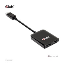 Club3D hub MST (Multi Stream Transport) DisplayPort 1.4 na 2xHDMI Dual Monitor 4K60Hz (M/F)
