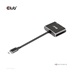 Club3D hub MST (Multi Stream Transport) USB3.2 Gen2 Type-C(DP Alt-Mode) na DisplayPort + HDMI 4K60Hz (M/F)