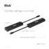 Club3D hub USB-C, 6-in-1 Hub s HDMI 8K30Hz, 2xUSB Type-A, RJ45 a 2xUSB Type-C, Data a PD nabíjení 100W