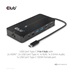 Club3D hub USB-C, 7-in-1 hub s 2x HDMI, 2x USB Gen1 Type-A, 1x RJ45, 1x 3.5mm audio, 1x USB Gen1 Type-C, 100W PD