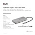 Club3D hub USB-C, 9-in-1 hub s HDMI, VGA, 2x USB Gen1 Type-A, RJ45, 100W PD