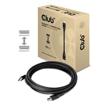 Club3D Kabel certifikovaný DisplayPort 1.4, HBR3, 8K60Hz (M/M), 5m, 28 AWG