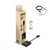 Club3D Video adaptér MST (Multi Stream Transport) DisplayPort 1.4 na DisplayPort 1.4 Dual Monitor 4K60Hz (M/F), černá